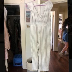 Pinstripe jumpsuit